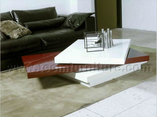 2013 T-54B contemporary living room furniture rotating coffee table