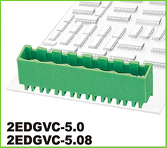 5.08mm Pitch Female Pluggable PCB Bloques de terminales Conectores