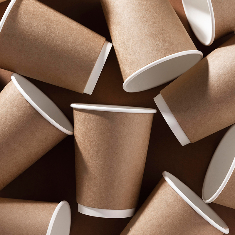 Ripple Wall Paper Coffee Cups