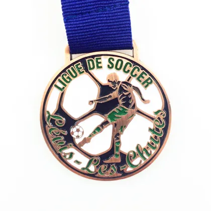 Custom Barbell Shape Hercules Competition Medal