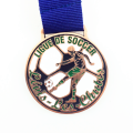 Beste Custom Soccer League Emaille Medal Medaille