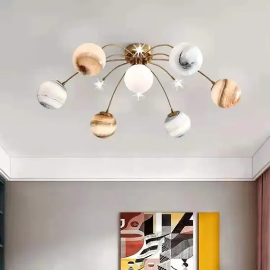 Modern Nordic Style LED Ceiling Lights for Kids Rooms - Wholesale