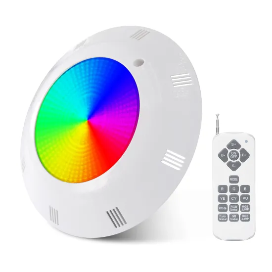 12V AC/DC Underwater Light Resin Filled Pool Lamp - 18W/24W/36W Flat Surface Mounted Lighting