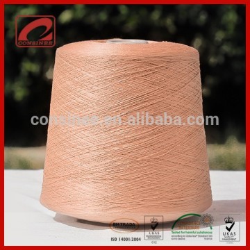 Superior quanlity silk cotton blended jersey yarn