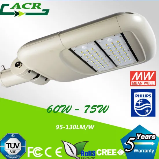 good heat disppation 75w led street light for mexico