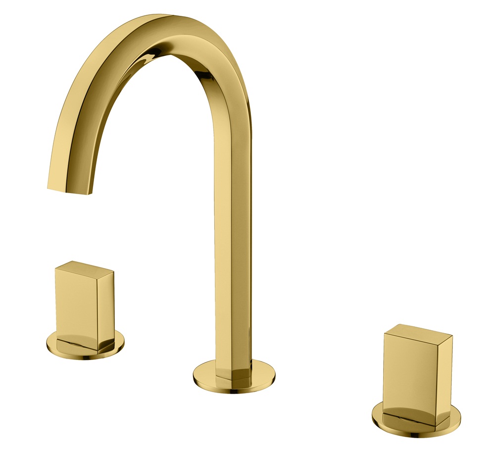 Brass 3 Hole Basin Faucet