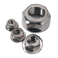 Titanium Alloy Hexagonal Flange Nut