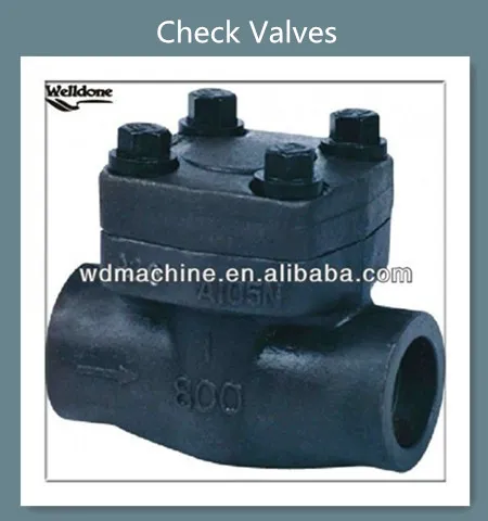 Forged Steel Swing Check Valve / Check Valve for socket-weld piping