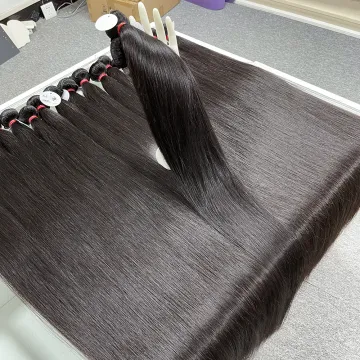 Raw Peruvian Hair Weave Bundles - Straight Virgin Cuticle Aligned Hair Wholesalers