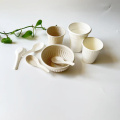 Haal Bagasse Spoon Compostable natuurlijk servies weg