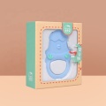 2020 Amazon New Product Food Grade Baby Silicone Teether LFGB Multi-Colors Teeth Grow Toy