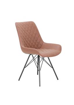 Μοντέρνα καρέκλα τραπεζαρίας Rhomboid Sewing Modern PU