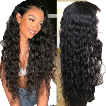 Film Transparent Swiss Lace Front Wig,Pre Plucked Raw Virgin Hair Wig Hd Lace Wig Lace Front,Hd Lace Frontal Wig For Black Women