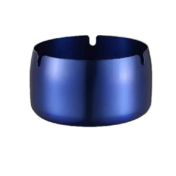 Durable Stainless Steel Ashtray for Home and Office