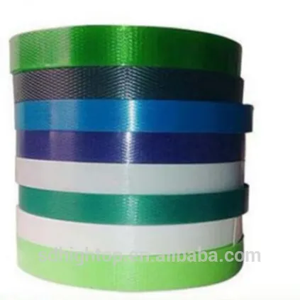 yellow and cheap price pp strap tape for wrapping