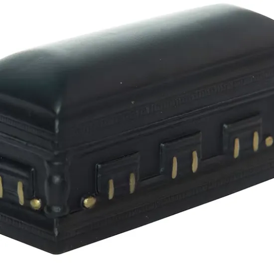 Factory Direct Sales: Fashionable Vivid Miniature PU Foam Coffin Toy
