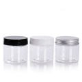 high quality 30ml 50ml 100ml 120ml 150ml thick wall plastic pet cosmetic cream jar with screw lid