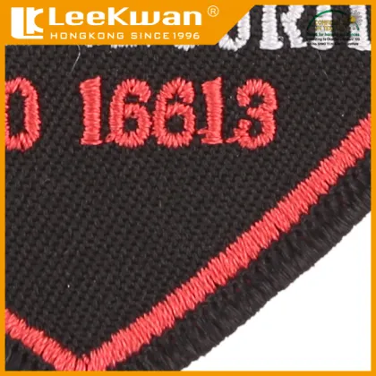 Fashion plain embroidered patch , embroidered epaulette