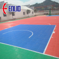 plastic tegels / outdoor basketbalveld