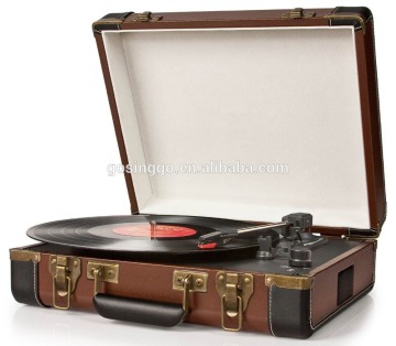 Vinyl Record Player Turntable, suitcase turntable record player