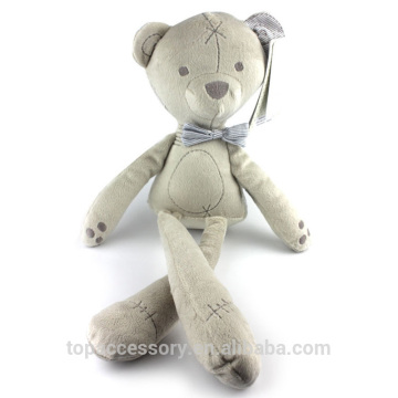 TTY6902-6 Baby Plush Bear Comfortable Plush Pillow Toys Smooth Obedient Baby Bedding Sleeping Stuffed Plush Animals
