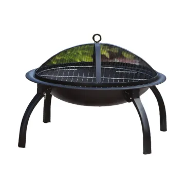 2023 high quality folding fire pit bbq grill outdoor garden backyard bbq grills