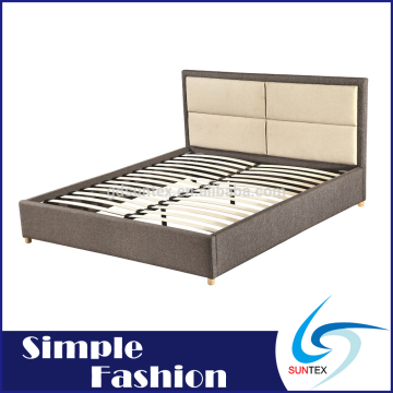 Hot selling 5 star hotel bedroom furniture fabric bed hotel bed set