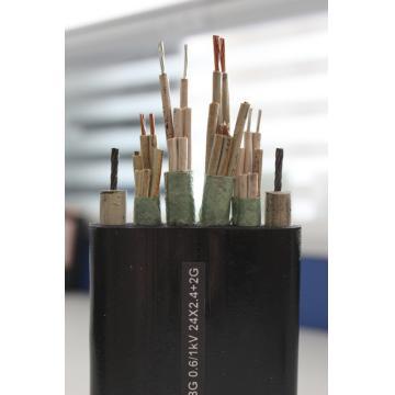 EPR insulated CR sheathed flat flexible control cable