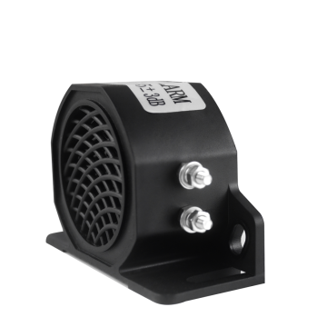 Black Waterproof Automatic Car Reversing Back Up Alarm - 105dB