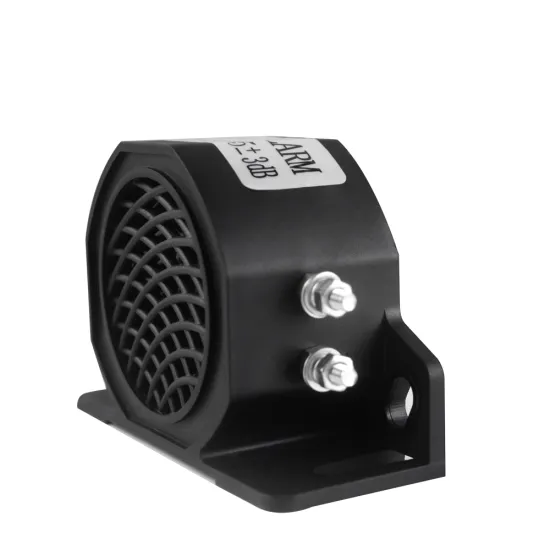 Black Waterproof Automatic Car Reversing Back Up Alarm - 105dB