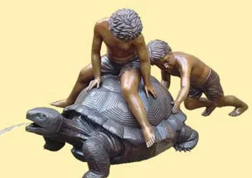 Antique Outdoor Matel Fountain Crafts with Children