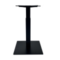 Base tavolino in ferro battuto in metallo con manovella di altezza regolabile manovella