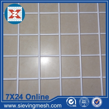 Wire Mesh Dilapisi PVC Putih