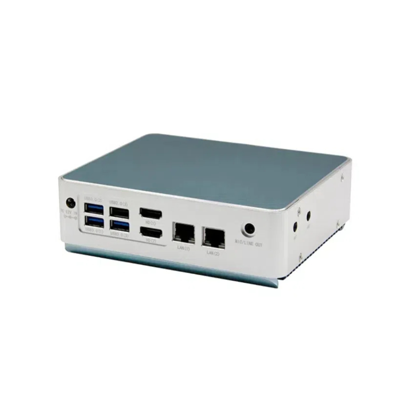 linux wife fanless compact industrial pc mini computer