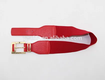 Latest wide elastic belt elastic trouser belt women's elastic belt