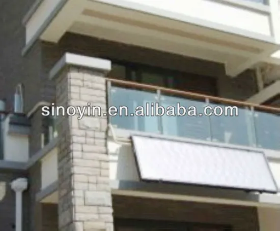 Flat Plate Solar Water Heater System for Balcony,Measures 2500*800*80mm