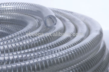 PVC steel wire hose/ water suction hose/ PVC steel wire helix hose
