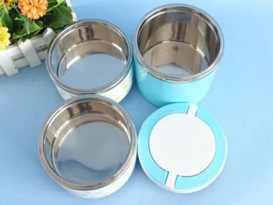 Candy-colored Stainless Steel Sealed Vacuum Lunch Box
