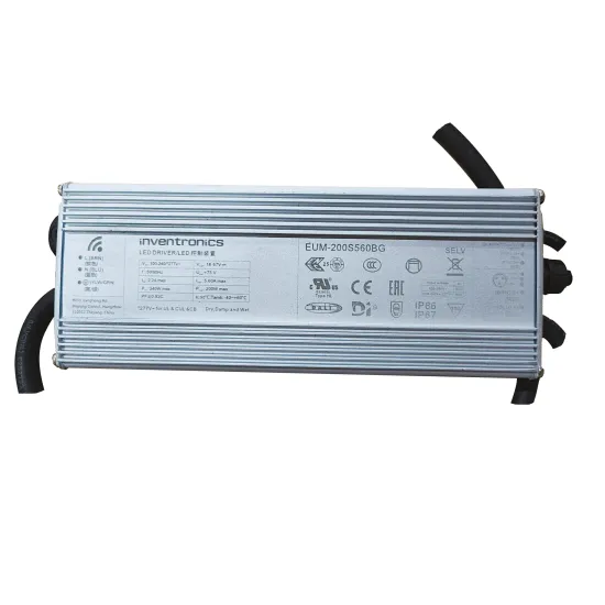 Inventronics EUM-200SxxxBx Series: 200W NFC Driver with DALI 2 & D4i Function