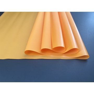 película de PVC flexible naranja