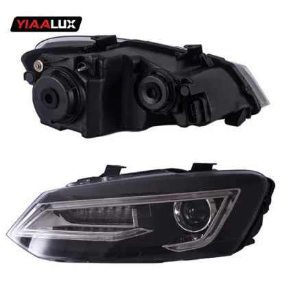 Vland LED Headlight with Moving Signal and DRL for Polo 2011-2017