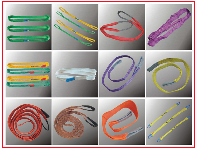 Web Belt Rigging Wire Rope Webbing Sling Rigging Belt Wire Rope Sling