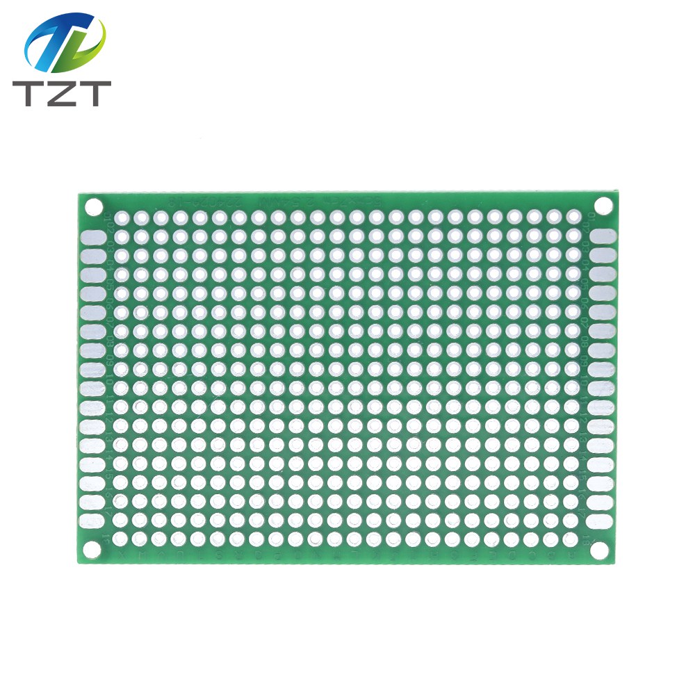 10PCS Double side Prototype PCB Tinned Universal board 5x7 5*7cm green