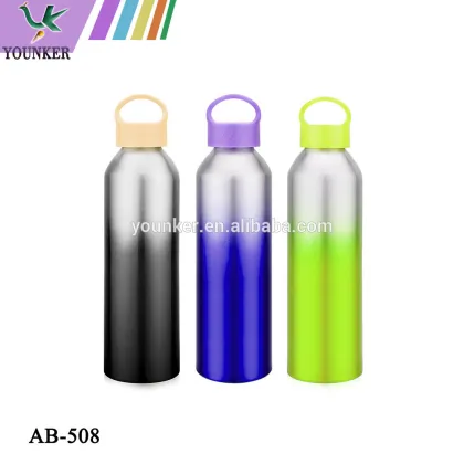 Aluminium sport water bottle/bicycle water bottle/outdoor travel bottle