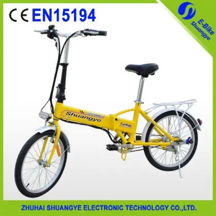 20 inch 36V lithium battery folding best bicicletta elettrica