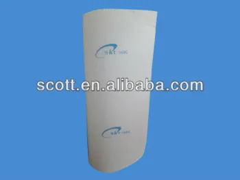 Paint booth Ceiling media 600gsm with scrim and fully impregnated