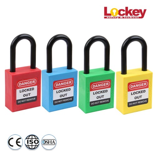 Isolasi Shackle Safety ABS Plastic Gembok