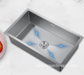 Handmade SUS Stainless Steel Under Mount Kitchen Sink for Restaurants and Homes - Lizhen-Hwa.Eng 304