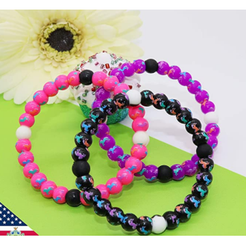 Custom Cute Unicorn Silicone Bubble Bracelet