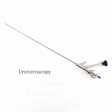 Medical fiber optical urology ureteroscope set